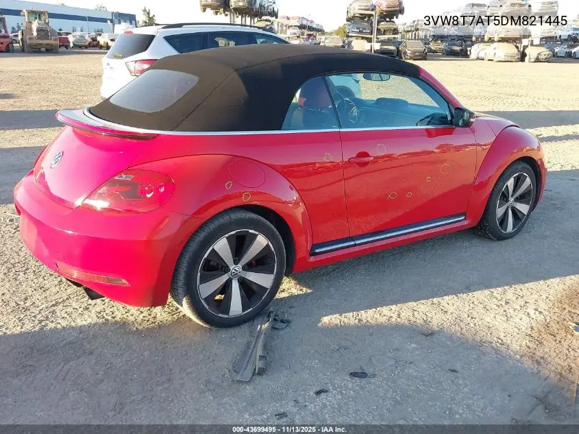 3VW8T7AT5DM821445 2013 Volkswagen Beetle 2.0T