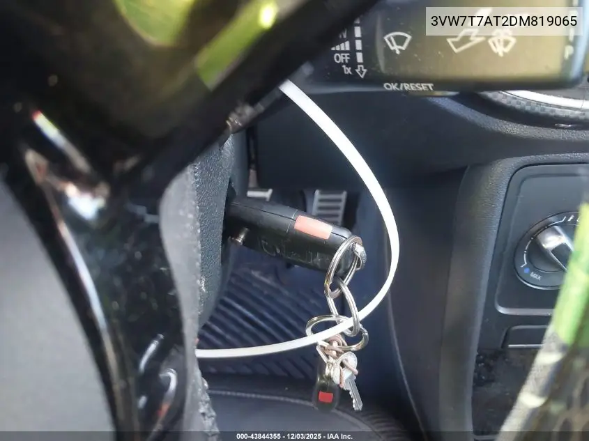 3VW7T7AT2DM819065 2013 Volkswagen Beetle 2.0T