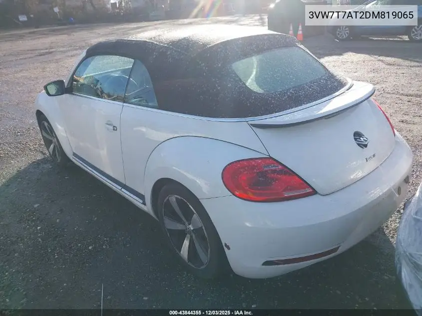 3VW7T7AT2DM819065 2013 Volkswagen Beetle 2.0T