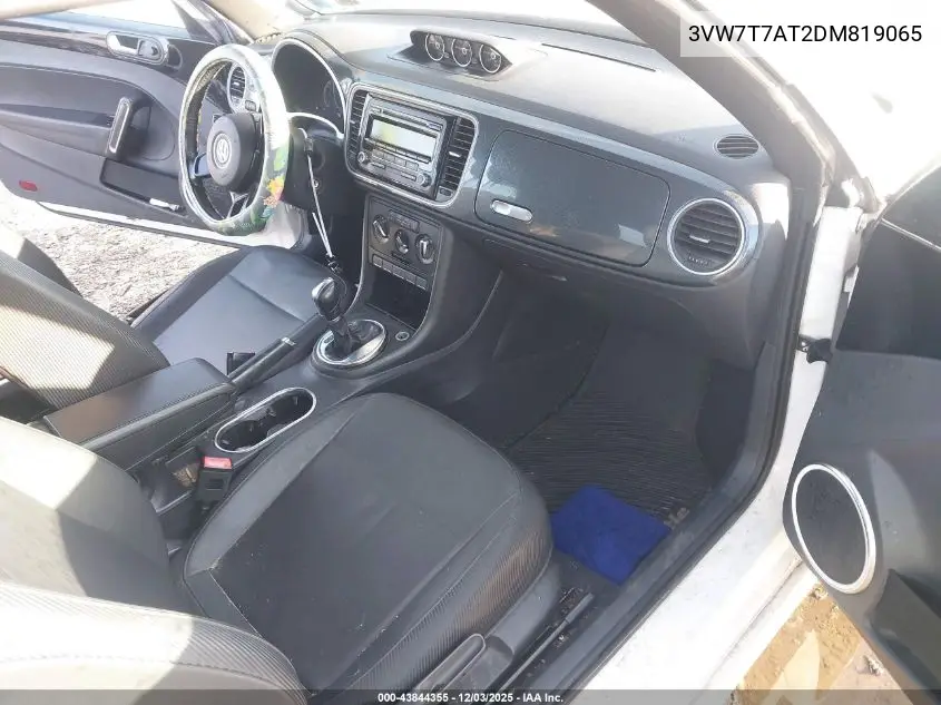 3VW7T7AT2DM819065 2013 Volkswagen Beetle 2.0T