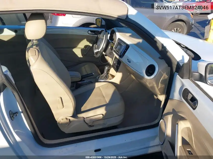 3VW517AT3EM824046 2014 Volkswagen Beetle 1.8T