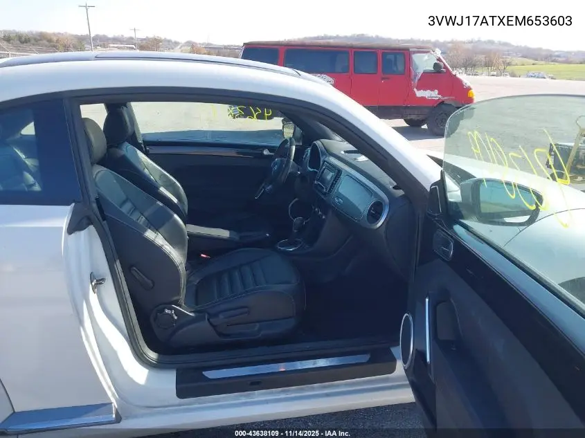 3VWJ17ATXEM653603 2014 Volkswagen Beetle 1.8T