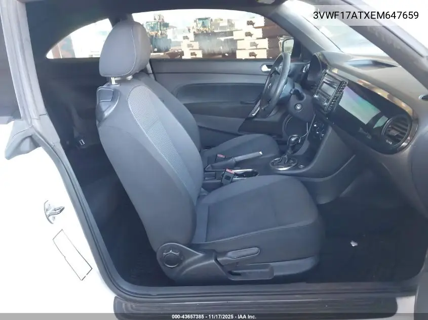 3VWF17ATXEM647659 2014 Volkswagen Beetle 1.8T Entry