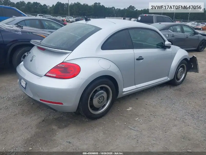 3VWF17AT0FM647056 2015 Volkswagen Beetle 1.8T Classic