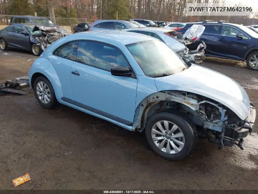 3VWF17AT2FM642196 2015 Volkswagen Beetle 1.8T Fleet Edition