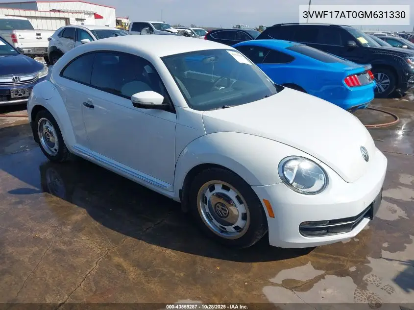 3VWF17AT0GM631330 2016 Volkswagen Beetle 1.8T Classic