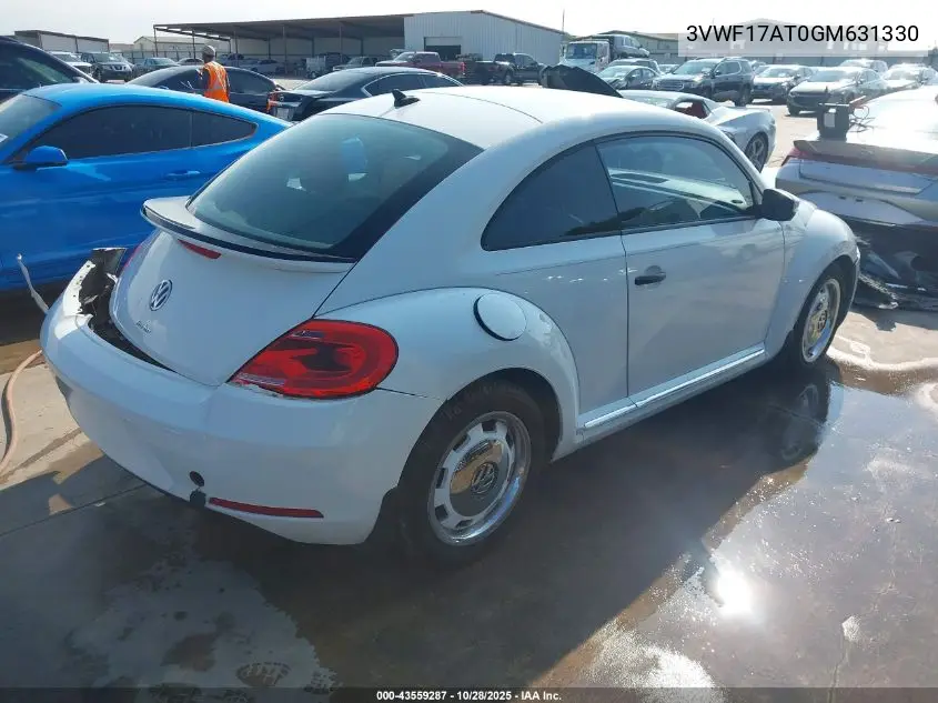 3VWF17AT0GM631330 2016 Volkswagen Beetle 1.8T Classic