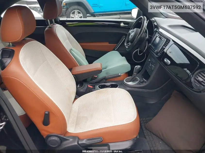 3VWF17AT5GM637592 2016 Volkswagen Beetle 1.8T Classic