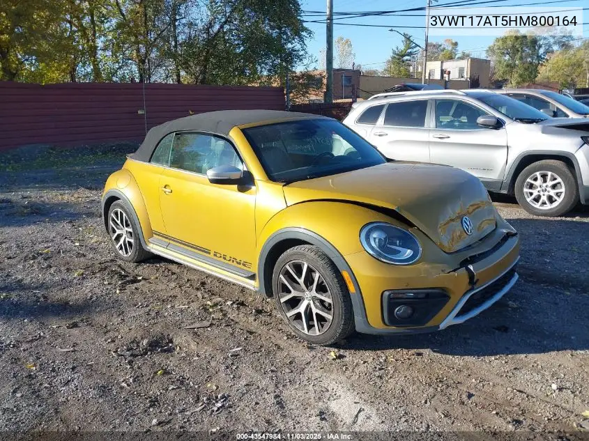 3VWT17AT5HM800164 2017 Volkswagen Beetle 1.8T Dune
