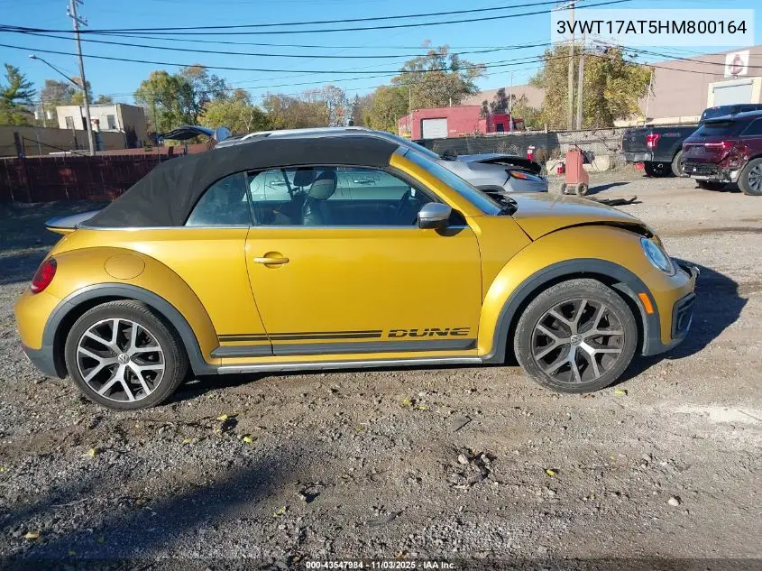3VWT17AT5HM800164 2017 Volkswagen Beetle 1.8T Dune