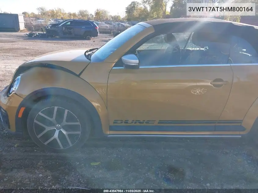 3VWT17AT5HM800164 2017 Volkswagen Beetle 1.8T Dune