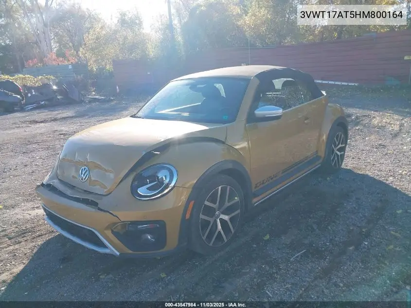 3VWT17AT5HM800164 2017 Volkswagen Beetle 1.8T Dune