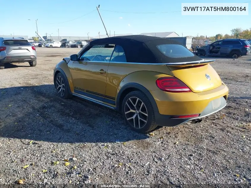 3VWT17AT5HM800164 2017 Volkswagen Beetle 1.8T Dune