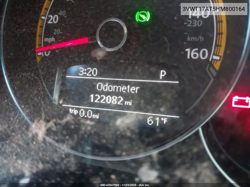 3VWT17AT5HM800164 2017 Volkswagen Beetle 1.8T Dune