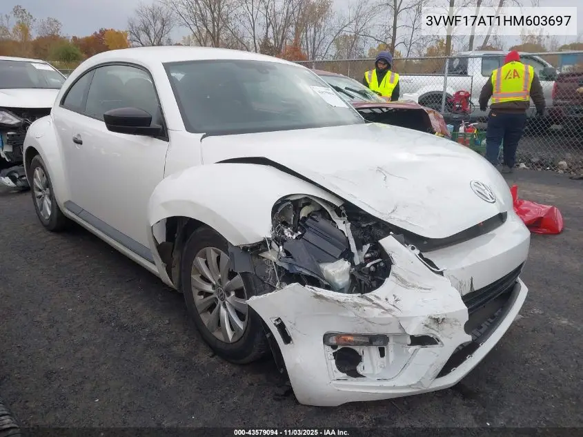 3VWF17AT1HM603697 2017 Volkswagen Beetle 1.8T S