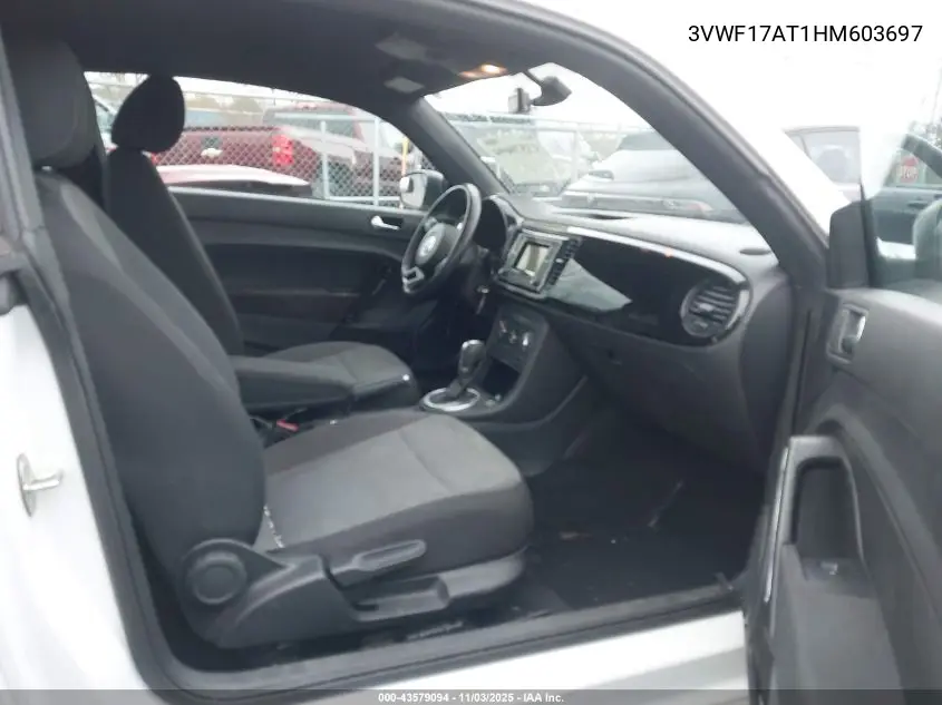 3VWF17AT1HM603697 2017 Volkswagen Beetle 1.8T S