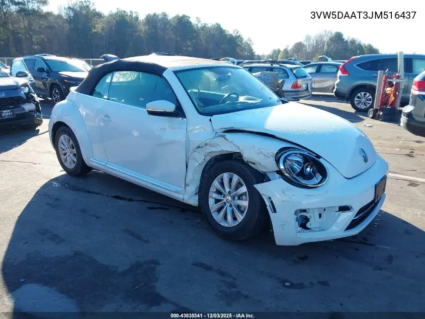 3VW5DAAT3JM516437 2018 Volkswagen Beetle