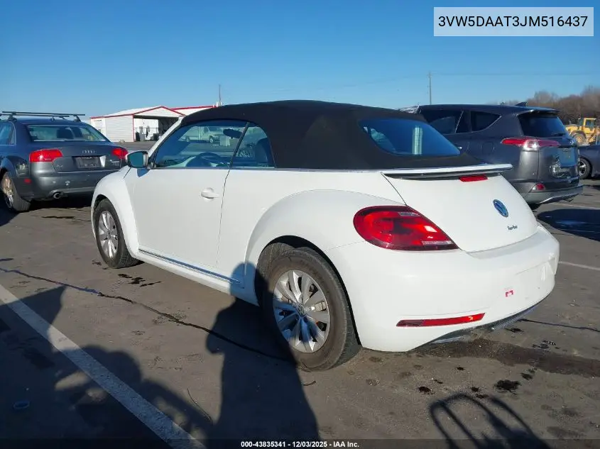 3VW5DAAT3JM516437 2018 Volkswagen Beetle