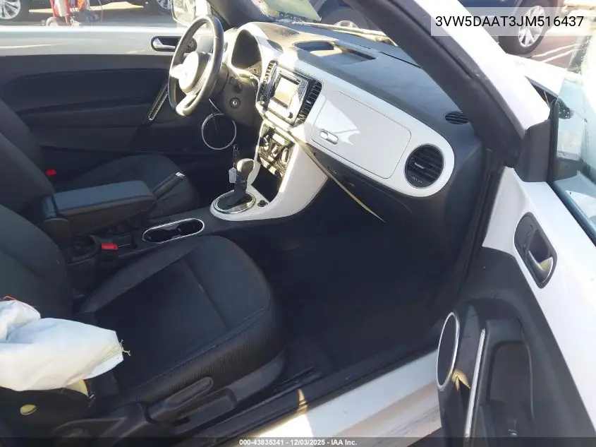 3VW5DAAT3JM516437 2018 Volkswagen Beetle