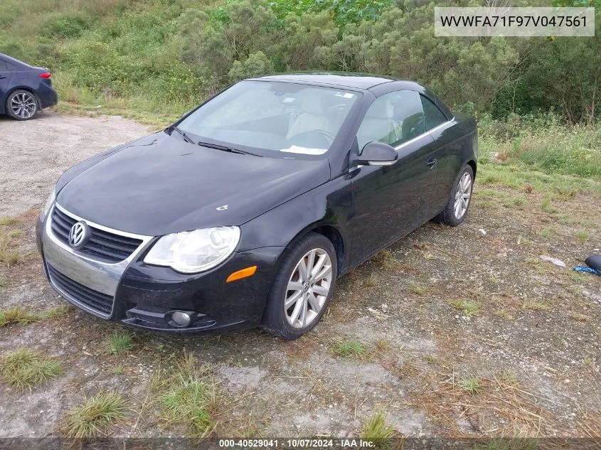 WVWFA71F97V047561 2007 Volkswagen Eos 2.0T