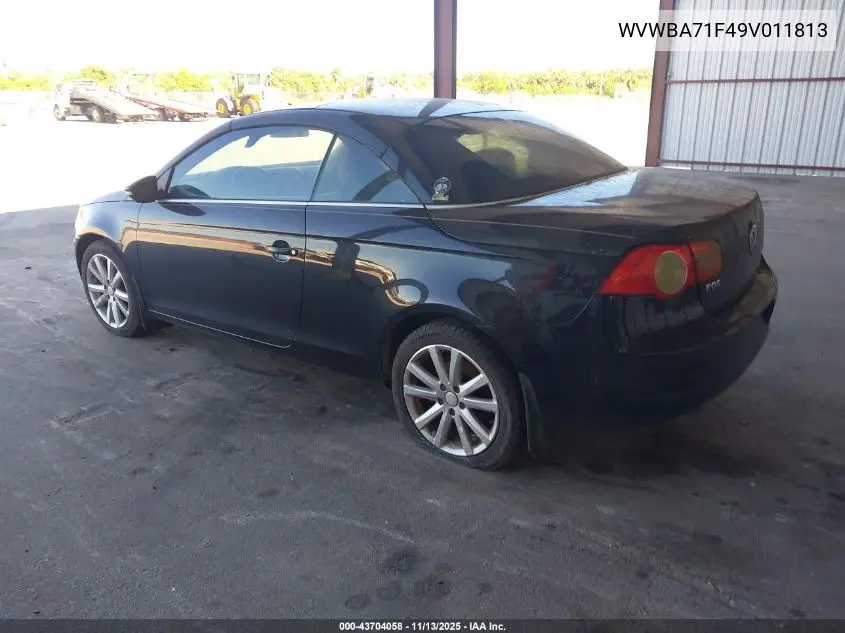 WVWBA71F49V011813 2009 Volkswagen Eos Komfort