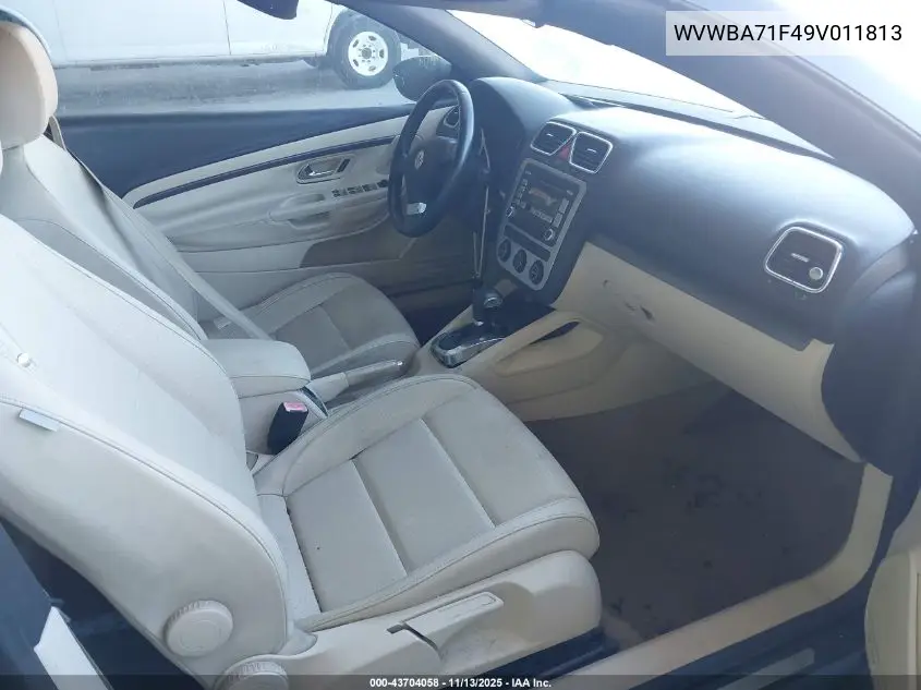 WVWBA71F49V011813 2009 Volkswagen Eos Komfort