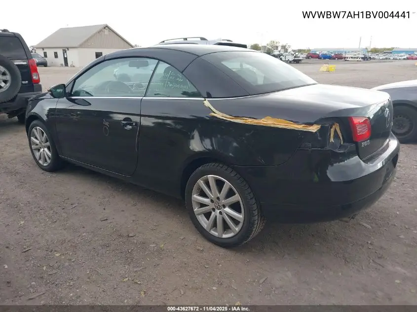 WVWBW7AH1BV004441 2011 Volkswagen Eos Komfort