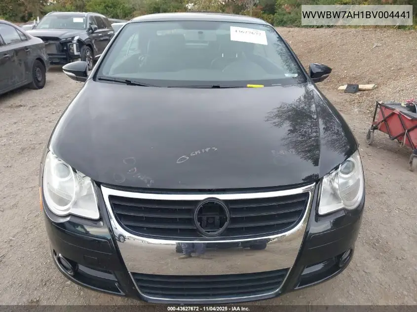 WVWBW7AH1BV004441 2011 Volkswagen Eos Komfort