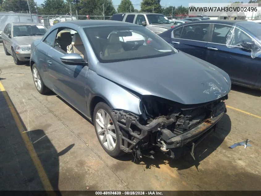 WVWBW7AH3CV002496 2012 Volkswagen Eos Komfort