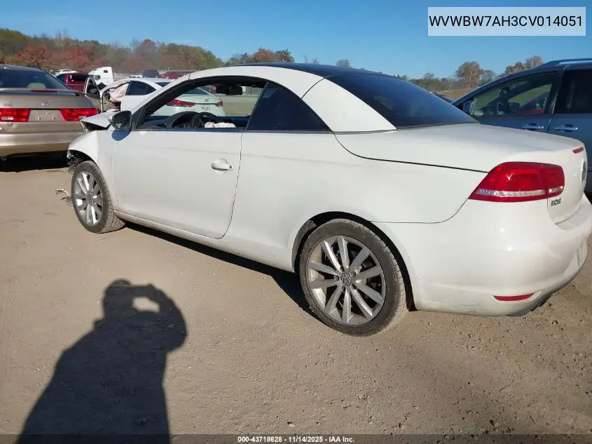 WVWBW7AH3CV014051 2012 Volkswagen Eos Komfort