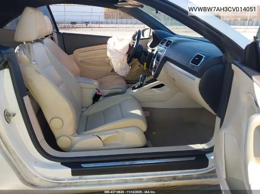 WVWBW7AH3CV014051 2012 Volkswagen Eos Komfort