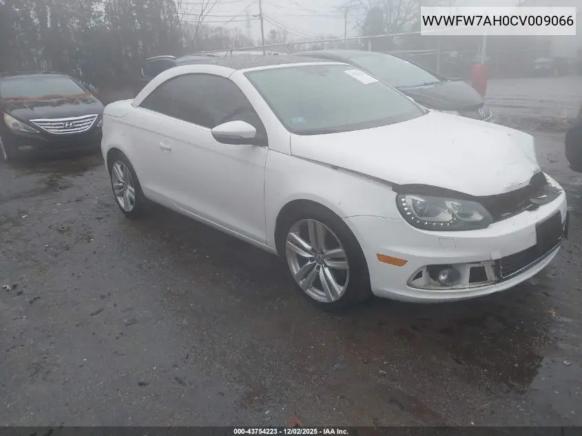 WVWFW7AH0CV009066 2012 Volkswagen Eos Executive