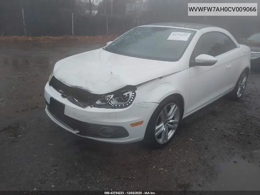 WVWFW7AH0CV009066 2012 Volkswagen Eos Executive