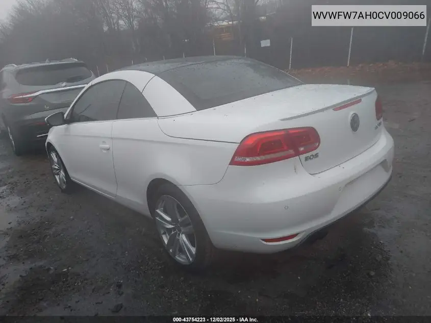 WVWFW7AH0CV009066 2012 Volkswagen Eos Executive