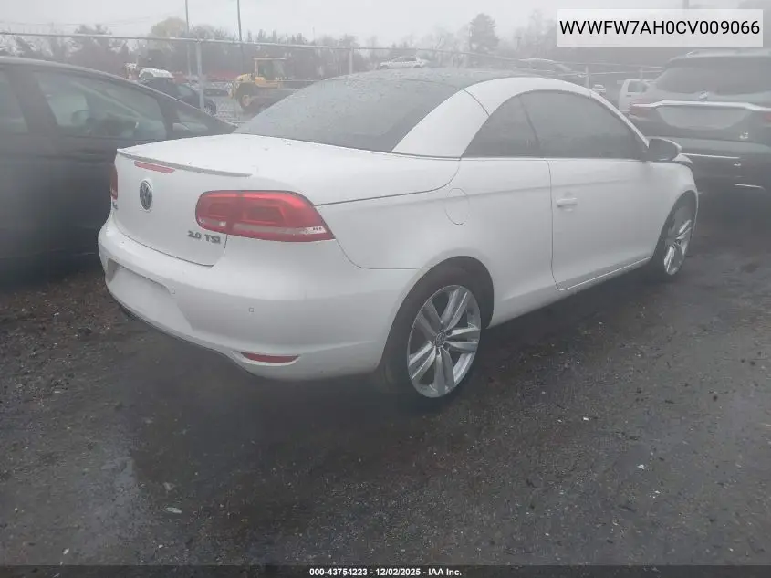 WVWFW7AH0CV009066 2012 Volkswagen Eos Executive