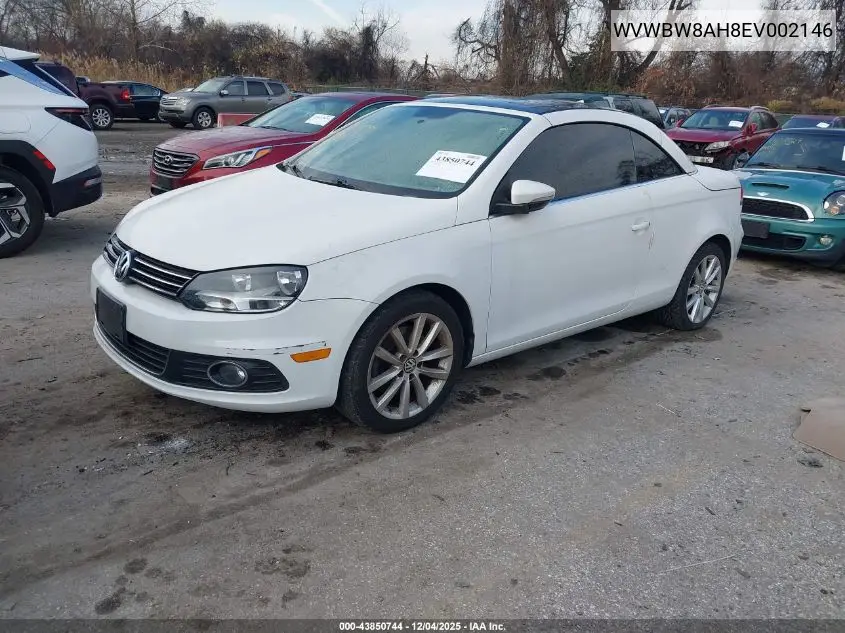 WVWBW8AH8EV002146 2014 Volkswagen Eos Komfort