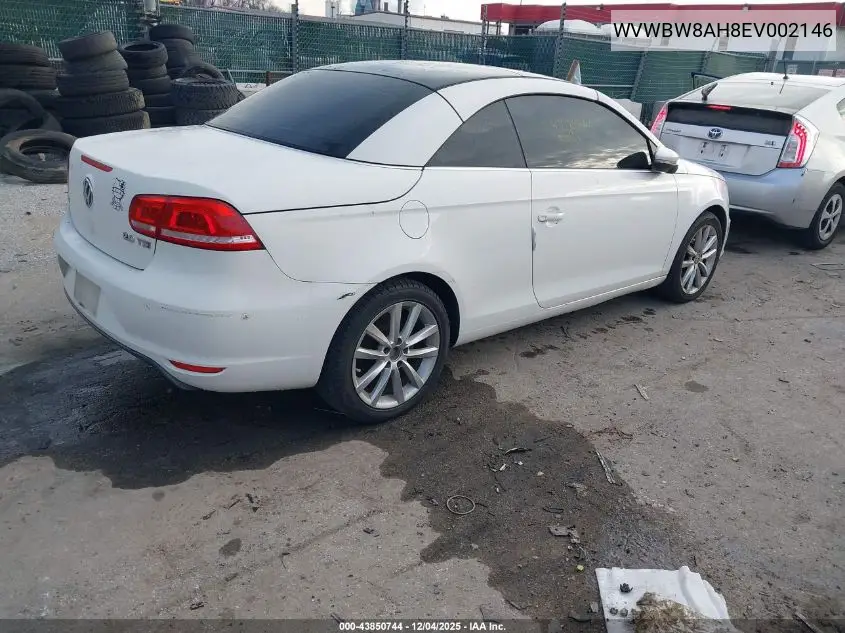 WVWBW8AH8EV002146 2014 Volkswagen Eos Komfort