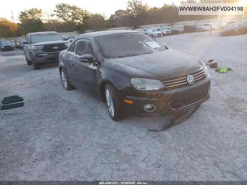 WVWBW8AH2FV004198 2015 Volkswagen Eos Komfort Edition