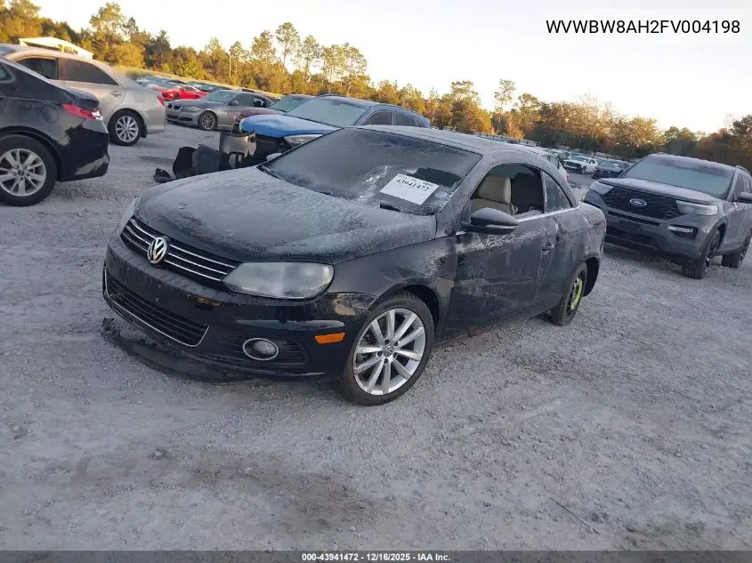 WVWBW8AH2FV004198 2015 Volkswagen Eos Komfort Edition