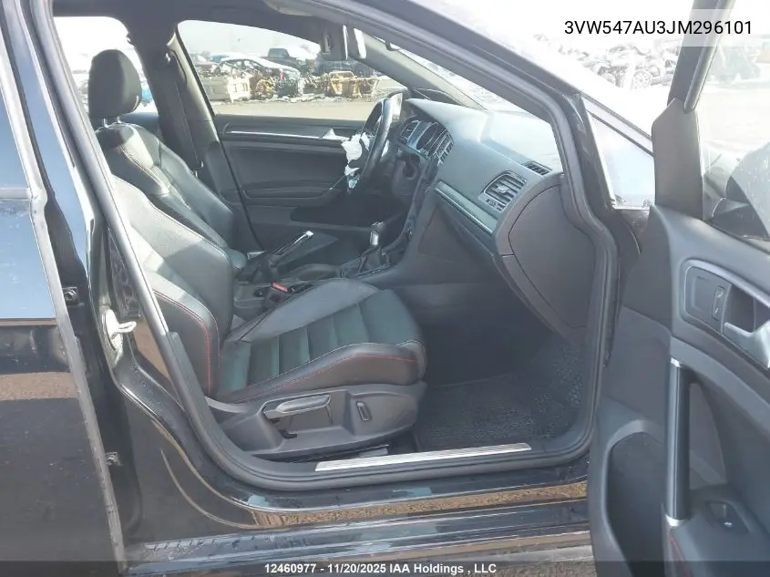3VW547AU3JM296101 2018 Volkswagen Golf Gti 5-Door/5-Door Autobahn