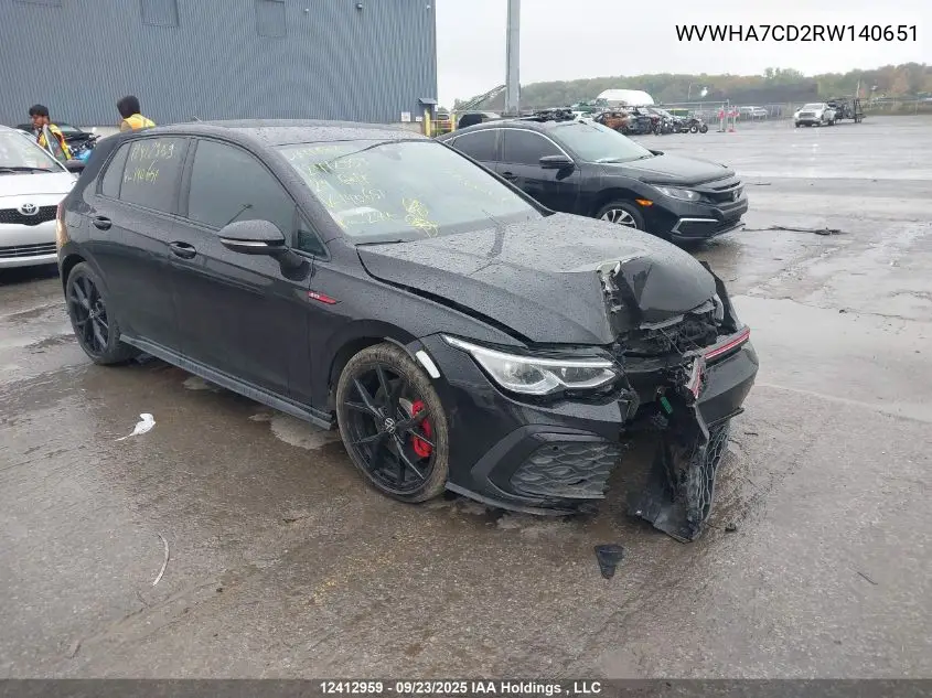 WVWHA7CD2RW140651 2024 Volkswagen Golf Gti 380 Autobahn