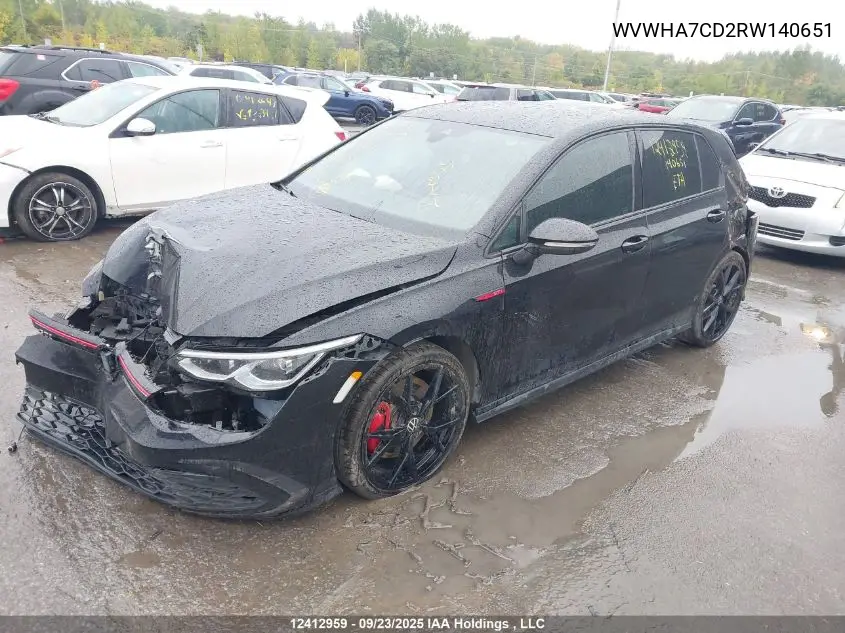 WVWHA7CD2RW140651 2024 Volkswagen Golf Gti 380 Autobahn