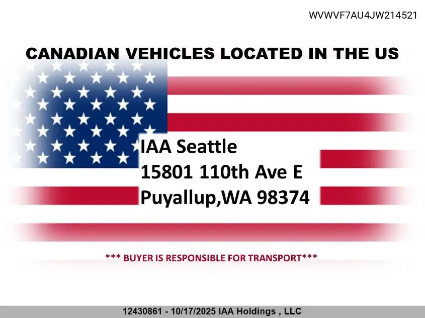 WVWVF7AU4JW214521 2018 Volkswagen Golf R