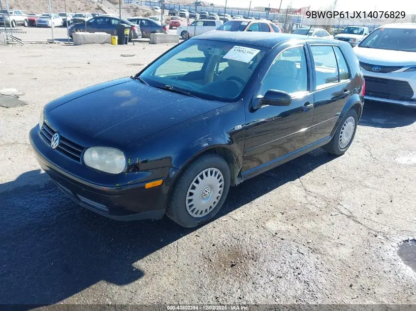 9BWGP61JX14076829 2001 Volkswagen Golf Gls Tdi