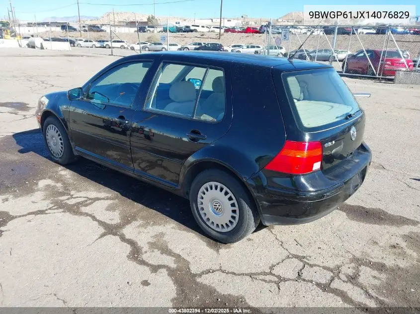 9BWGP61JX14076829 2001 Volkswagen Golf Gls Tdi