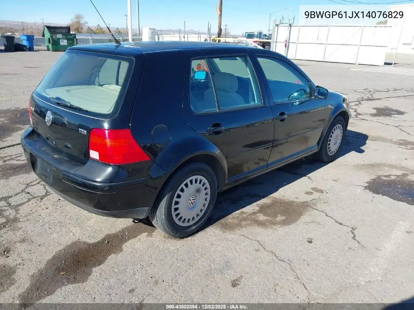 9BWGP61JX14076829 2001 Volkswagen Golf Gls Tdi