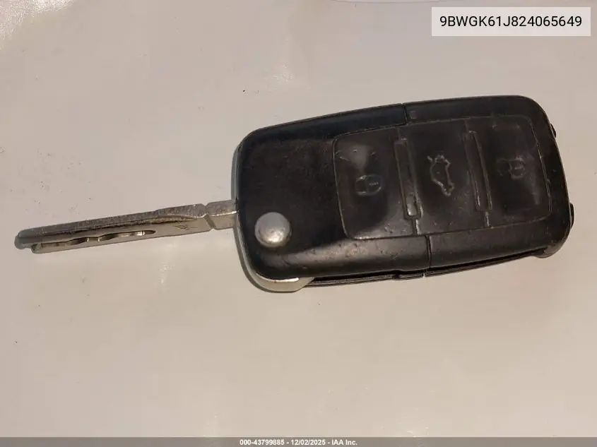 9BWGK61J824065649 2002 Volkswagen Golf Gls 2.0L