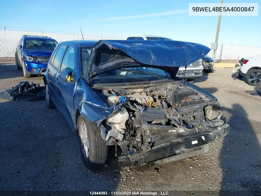 9BWEL4BE5A4000847 2010 Volkswagen City Golf