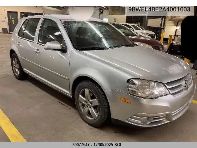 9BWEL4BE2A4001003 2010 Volkswagen City Golf