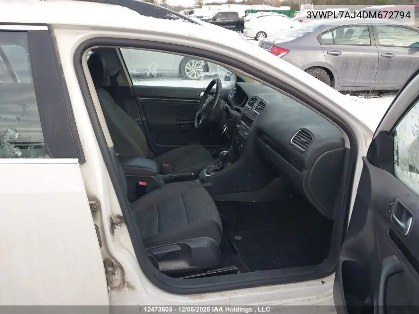 3VWPL7AJ4DM672794 2013 Volkswagen Golf 2.0 Tdi Comfortline/2.0 Tdi Highline